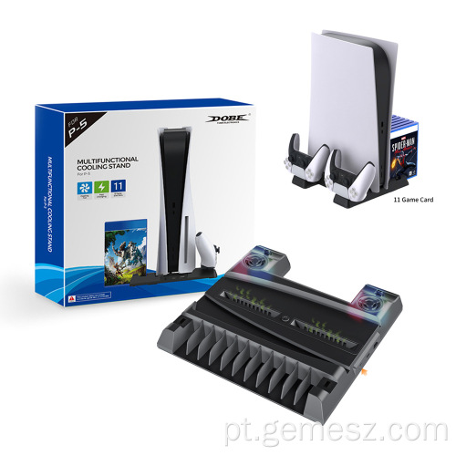 Suporte vertical PS5 com adaptador Tipo -C